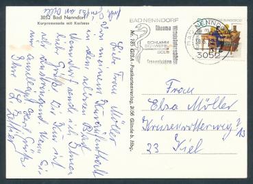 Preview: Kurpromenade mit Kurhaus  in Bad Nenndorf